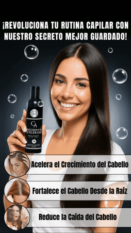 CHAMPÚ CRECIMIENTO ACELERADO - ESTIMULA EL CRECIMEINTO EN SOLO 30 DIAS