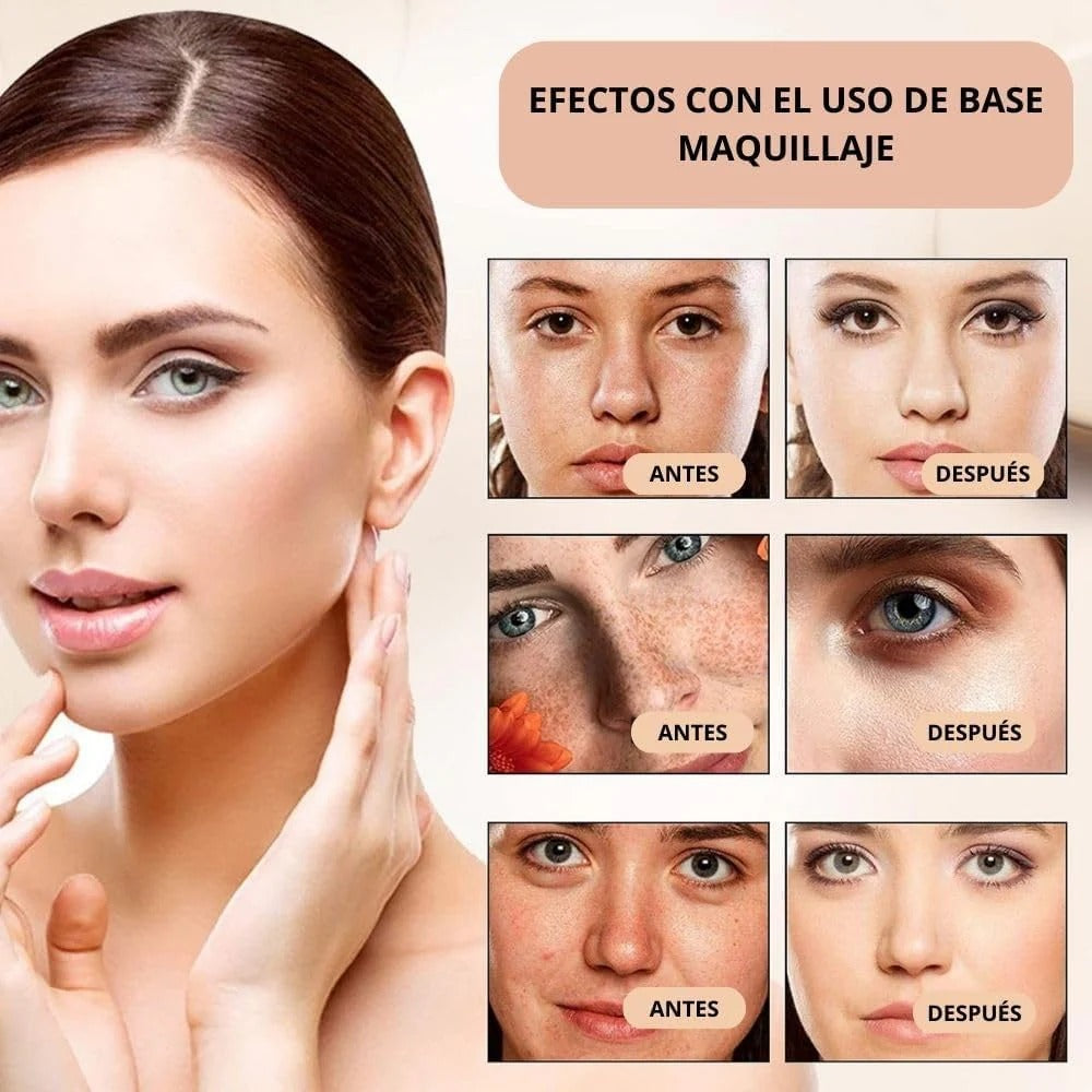 BASE DE MAQUILLAJE GLOWSKIN + BROCHA DE REGALO
